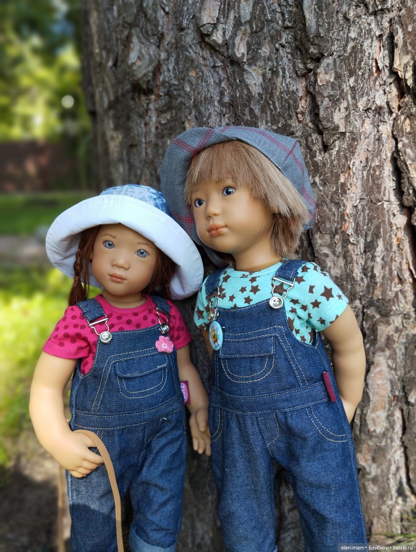 Вилли и Китти👫 — Куклы Annette Himstedt (Аннетт Химстедт): коллекционные