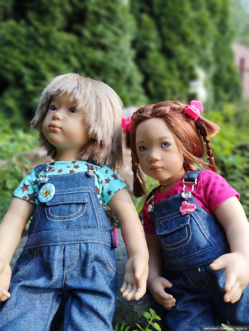 Вилли и Китти👫 — Куклы Annette Himstedt (Аннетт Химстедт): коллекционные