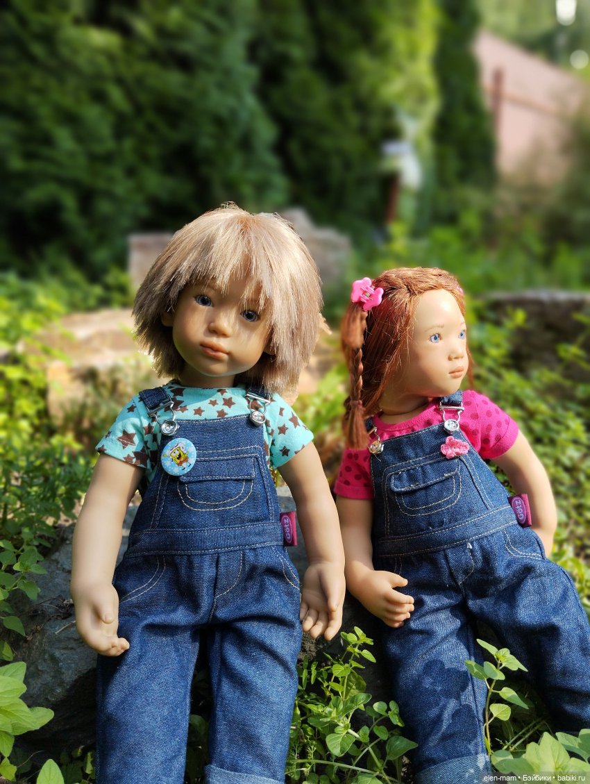 Вилли и Китти👫 — Куклы Annette Himstedt (Аннетт Химстедт): коллекционные