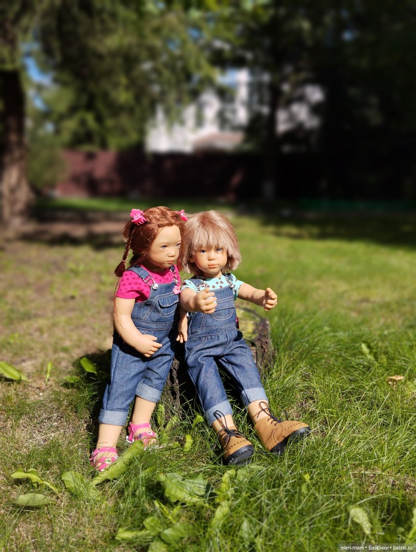 Вилли и Китти👫 — Куклы Annette Himstedt (Аннетт Химстедт): коллекционные