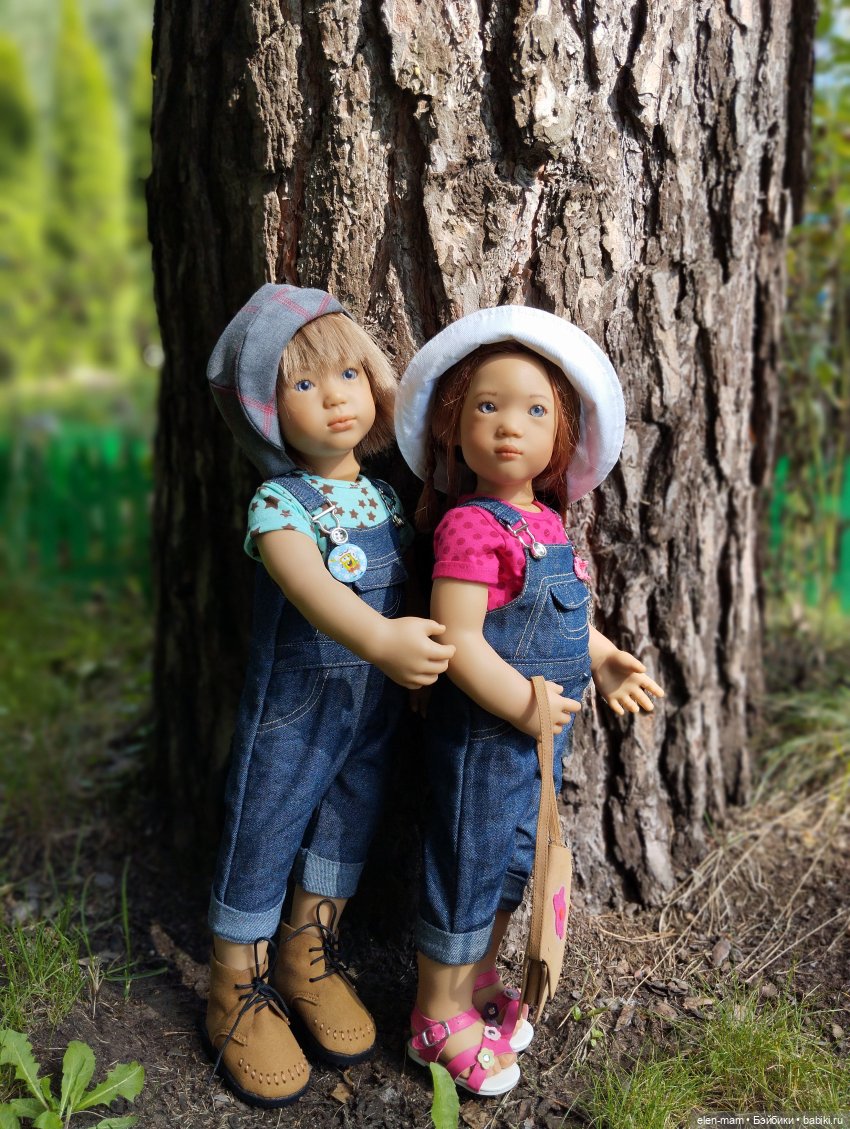 Вилли и Китти👫 — Куклы Annette Himstedt (Аннетт Химстедт): коллекционные