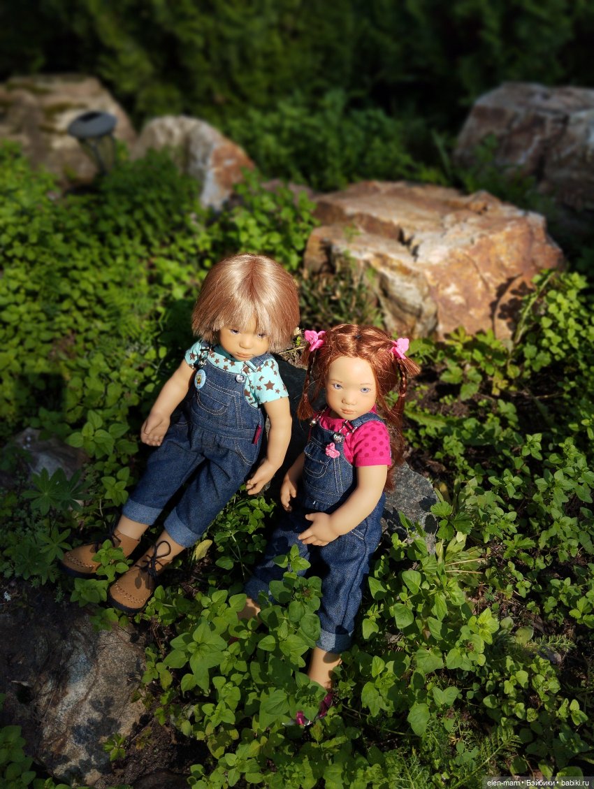 Вилли и Китти👫 — Куклы Annette Himstedt (Аннетт Химстедт): коллекционные
