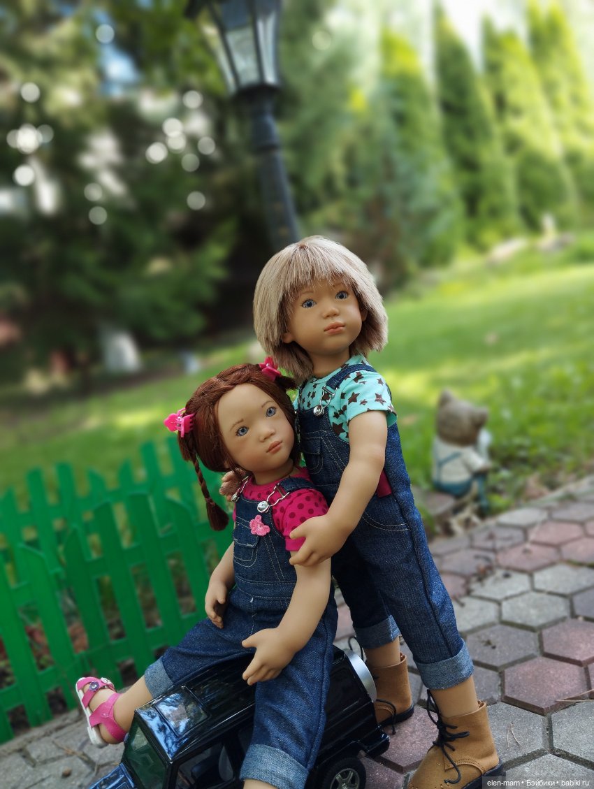 Вилли и Китти👫 — Куклы Annette Himstedt (Аннетт Химстедт): коллекционные