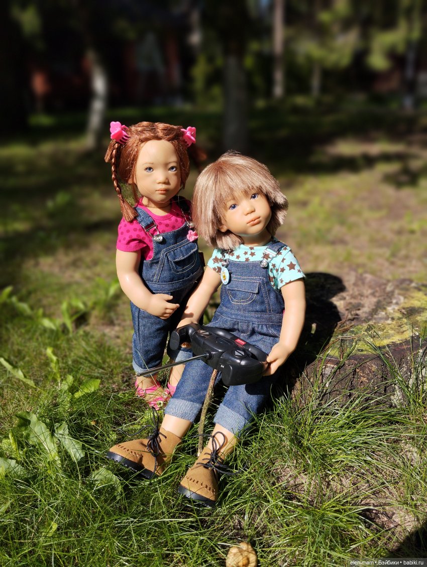 Вилли и Китти👫 — Куклы Annette Himstedt (Аннетт Химстедт): коллекционные