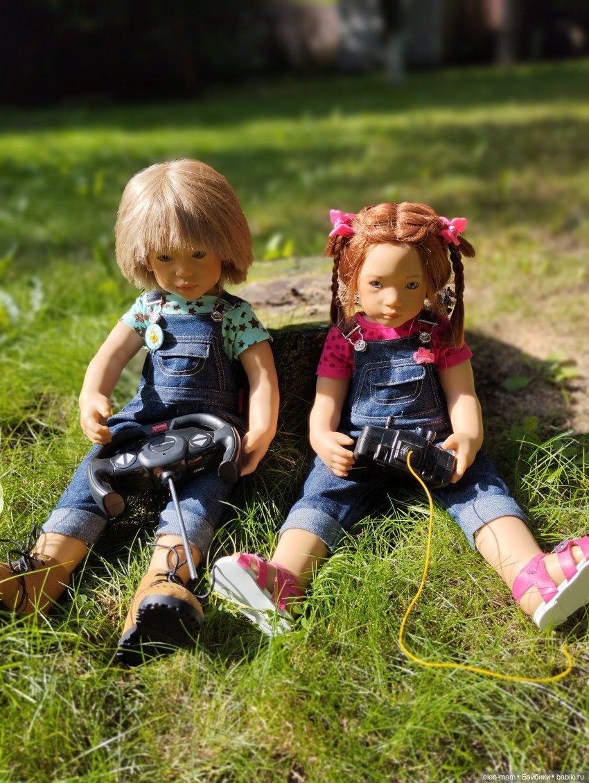 Вилли и Китти👫 — Куклы Annette Himstedt (Аннетт Химстедт): коллекционные