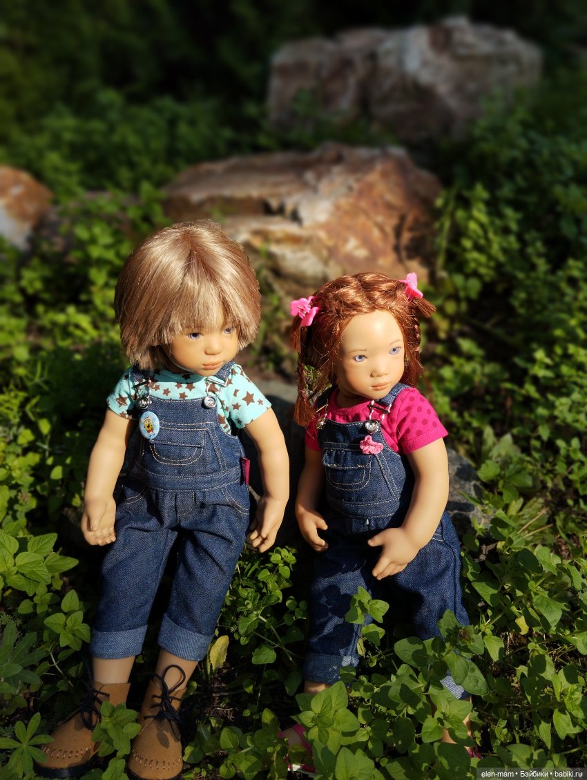 Вилли и Китти👫 — Куклы Annette Himstedt (Аннетт Химстедт): коллекционные
