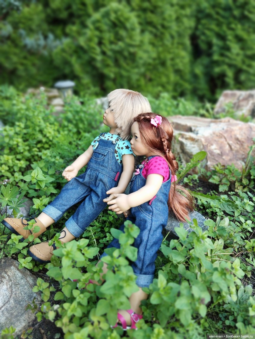Вилли и Китти👫 — Куклы Annette Himstedt (Аннетт Химстедт): коллекционные
