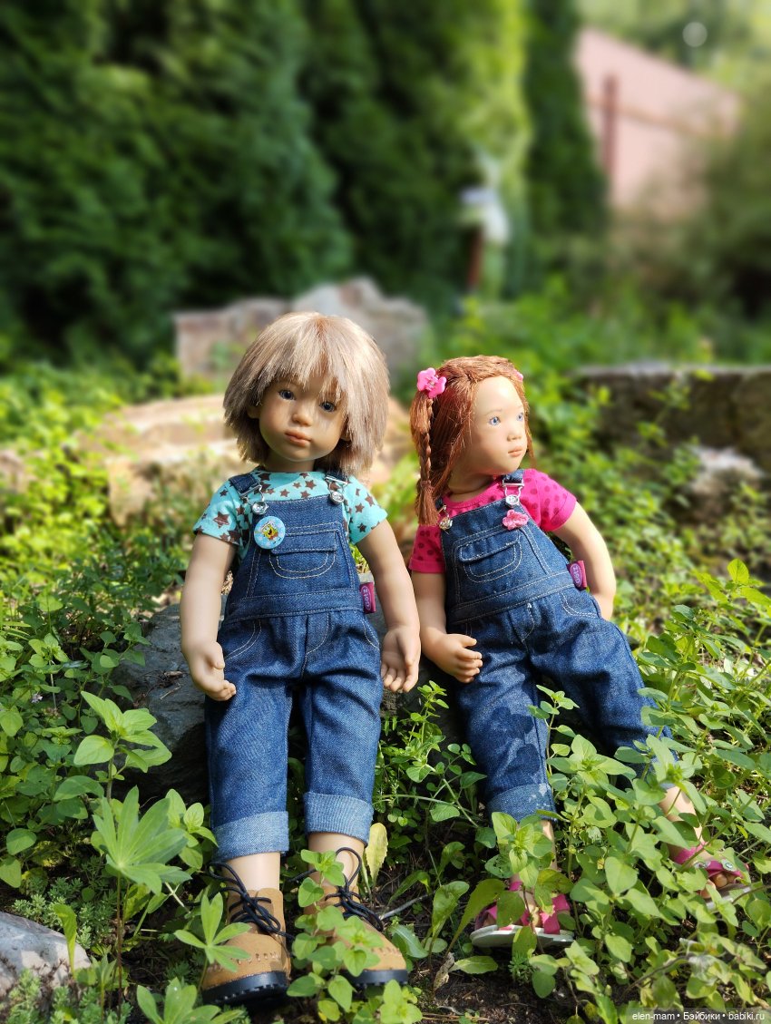 Вилли и Китти👫 — Куклы Annette Himstedt (Аннетт Химстедт): коллекционные