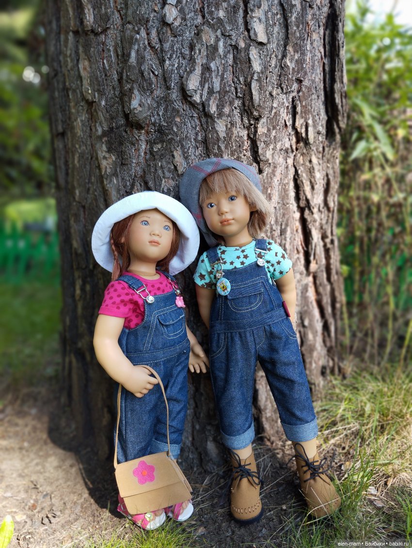 Вилли и Китти👫 — Куклы Annette Himstedt (Аннетт Химстедт): коллекционные