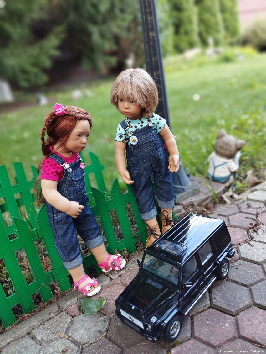 Вилли и Китти👫 — Куклы Annette Himstedt (Аннетт Химстедт): коллекционные