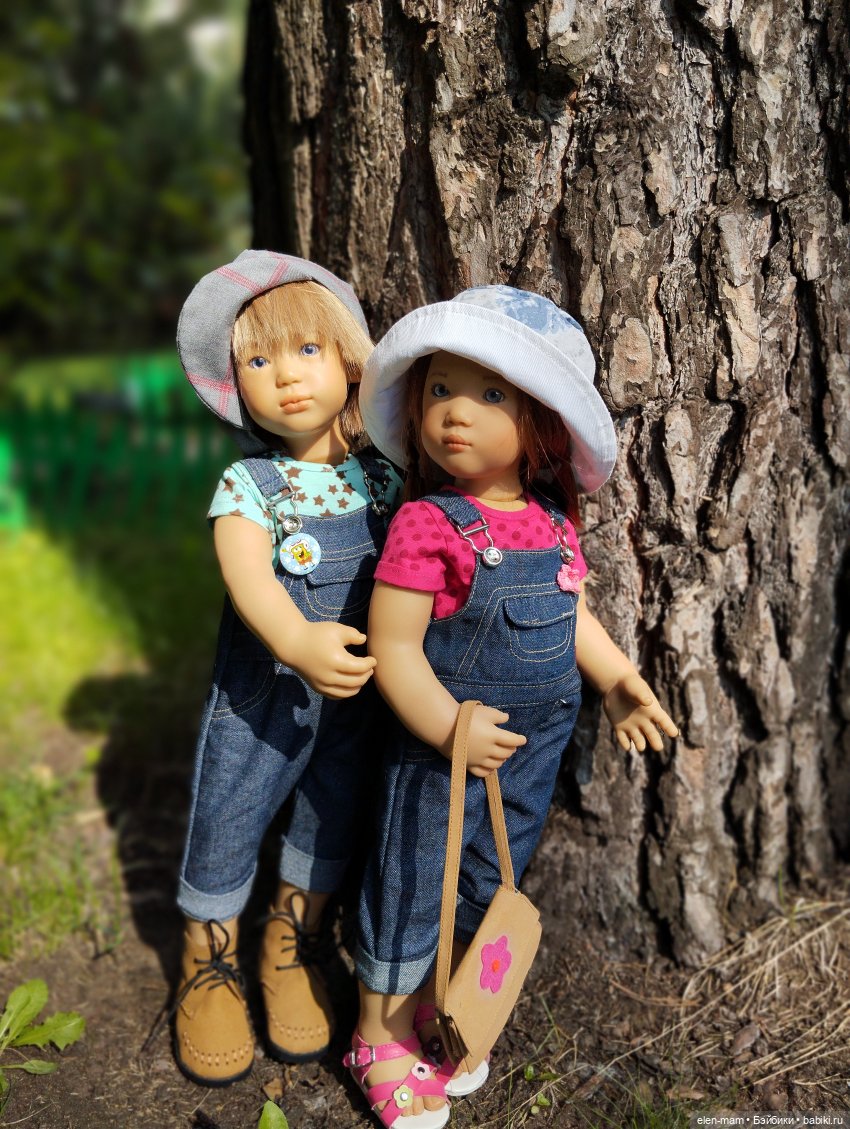 Вилли и Китти👫 — Куклы Annette Himstedt (Аннетт Химстедт): коллекционные