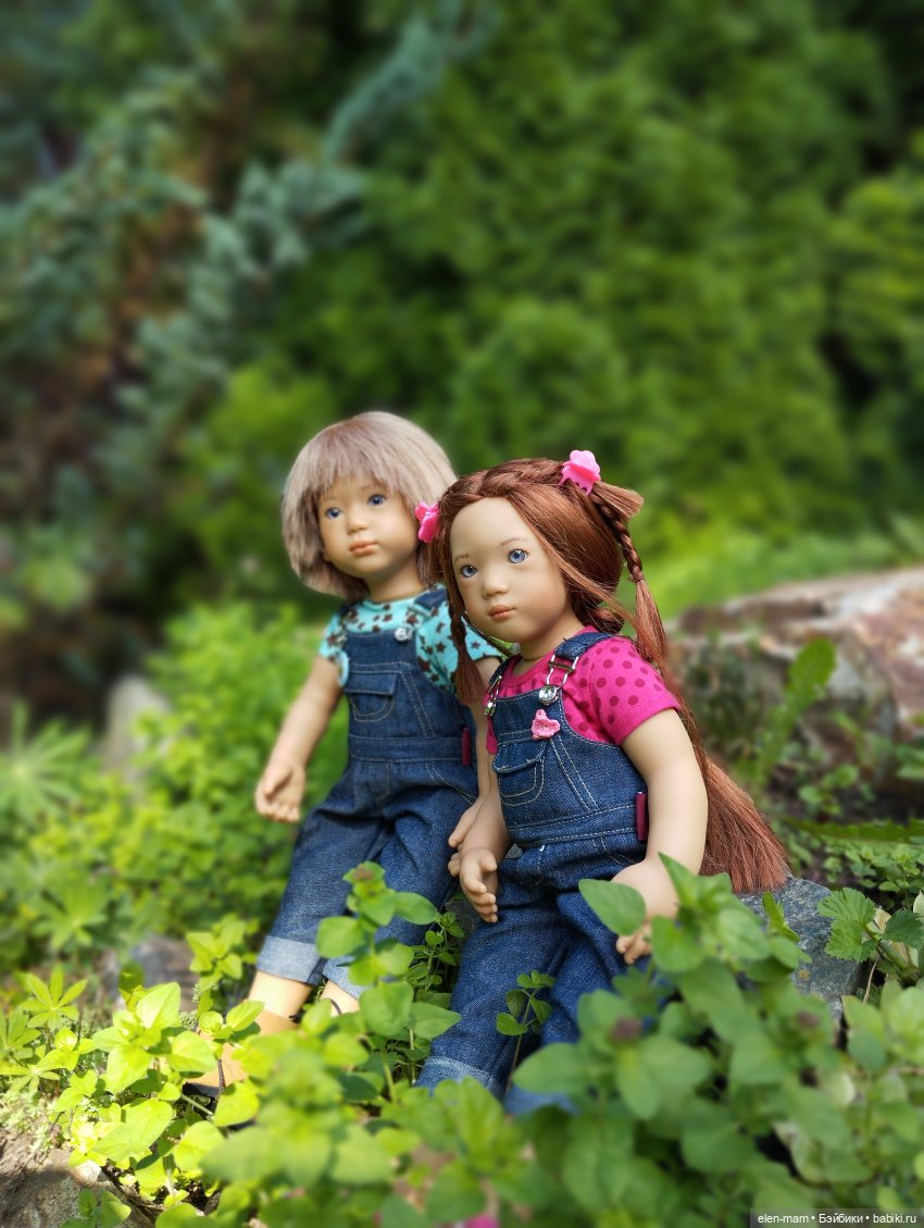 Вилли и Китти👫 — Куклы Annette Himstedt (Аннетт Химстедт): коллекционные