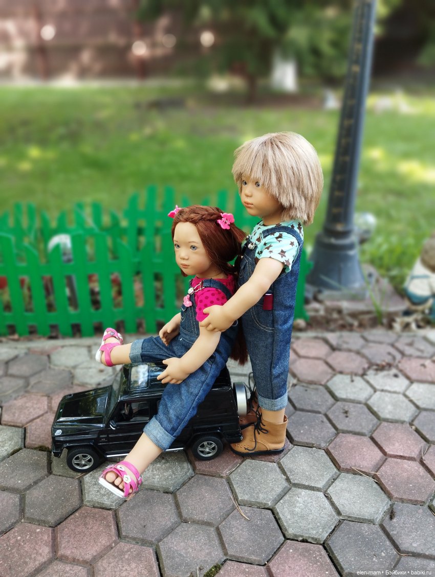 Вилли и Китти👫 — Куклы Annette Himstedt (Аннетт Химстедт): коллекционные