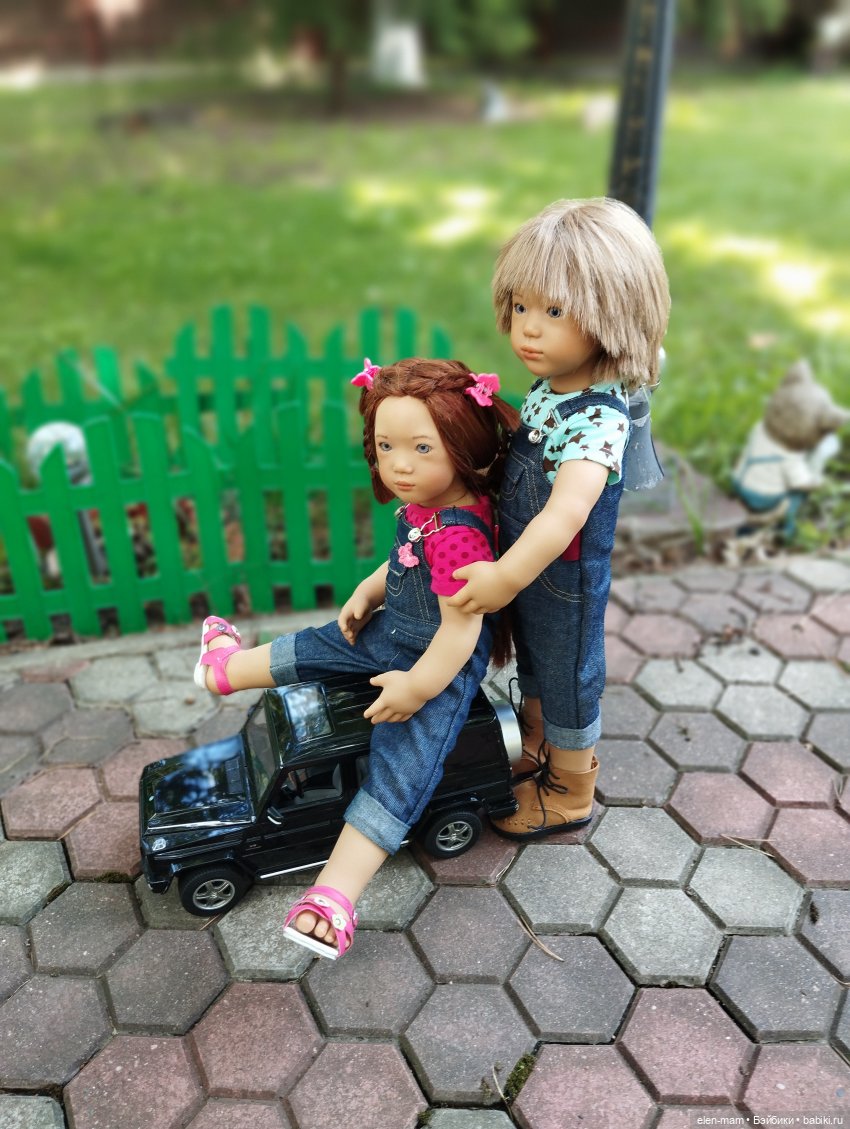 Вилли и Китти👫 — Куклы Annette Himstedt (Аннетт Химстедт): коллекционные