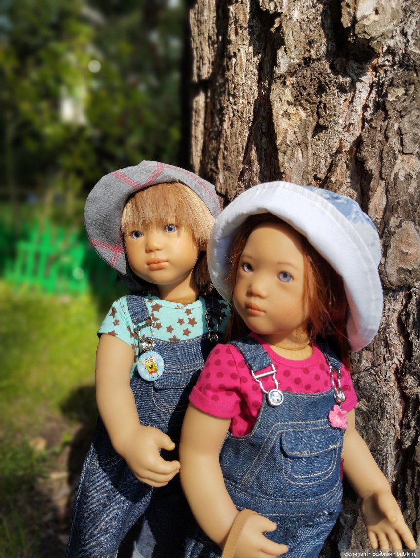 Вилли и Китти👫 — Куклы Annette Himstedt (Аннетт Химстедт): коллекционные