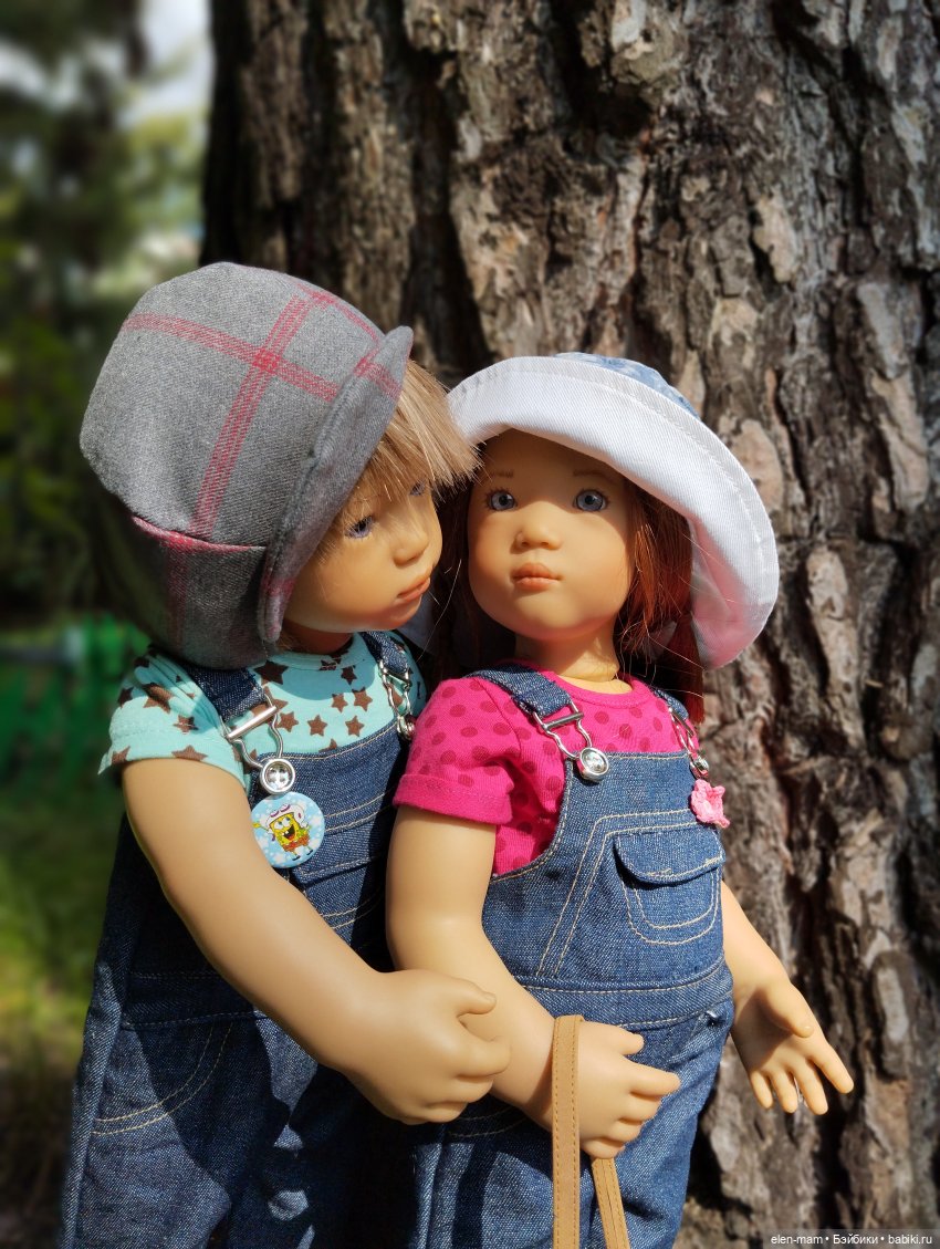 Вилли и Китти👫 — Куклы Annette Himstedt (Аннетт Химстедт): коллекционные