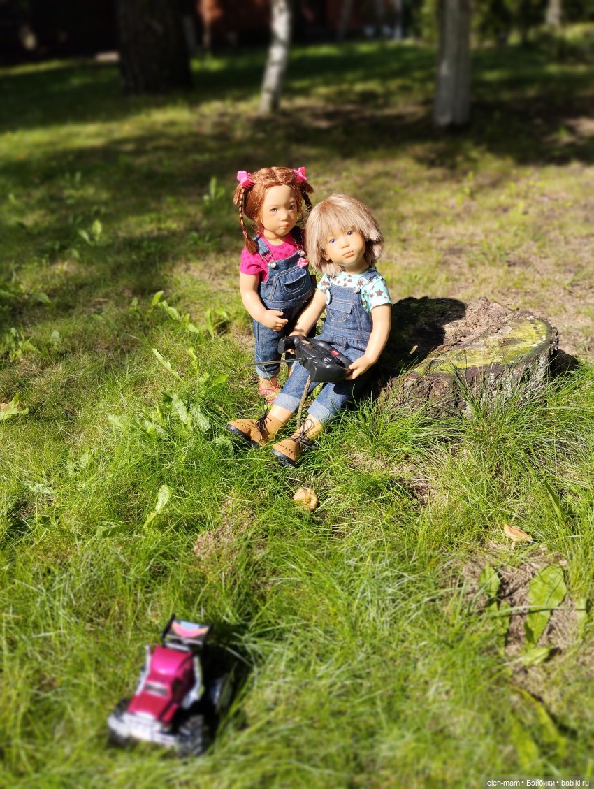 Вилли и Китти👫 — Куклы Annette Himstedt (Аннетт Химстедт): коллекционные
