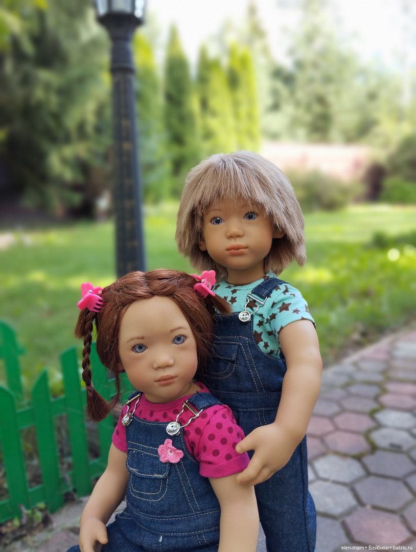 Вилли и Китти👫 — Куклы Annette Himstedt (Аннетт Химстедт): коллекционные