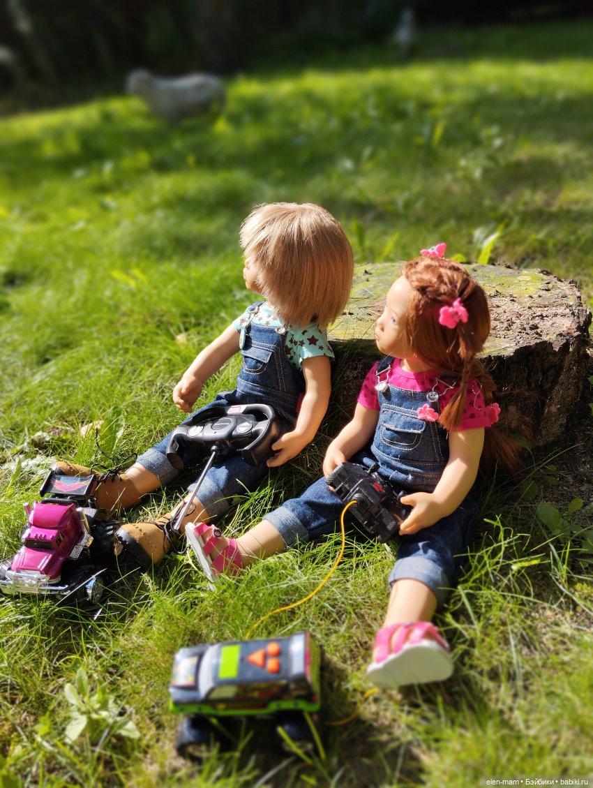 Вилли и Китти👫 — Куклы Annette Himstedt (Аннетт Химстедт): коллекционные