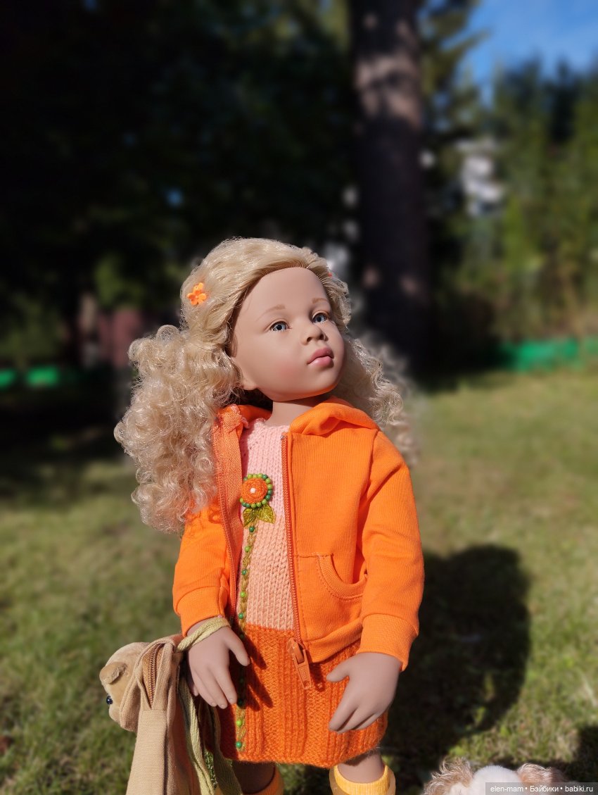 В канун осени🍃🍂🍃 — Куклы Gotz (Готц): Ханна (фото 7)