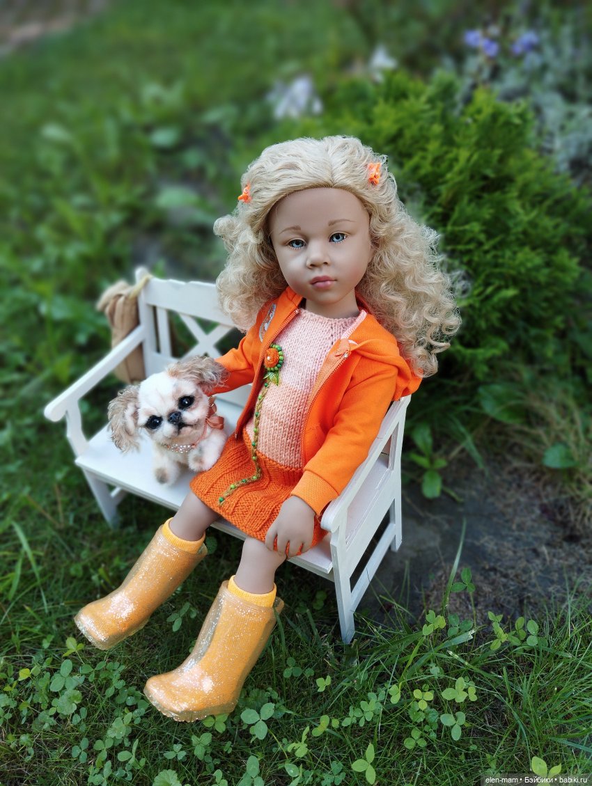 В канун осени🍃🍂🍃 — Куклы Gotz (Готц): Ханна