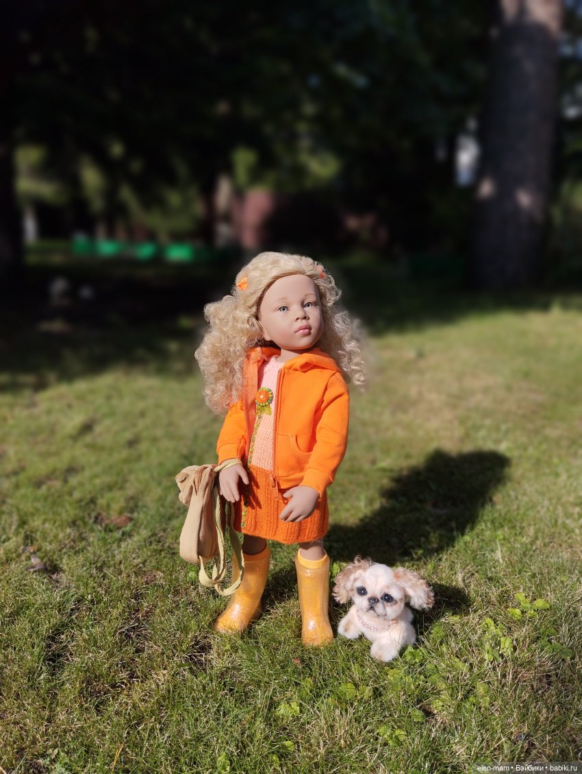 В канун осени🍃🍂🍃 — Куклы Gotz (Готц): Ханна (фото 6)