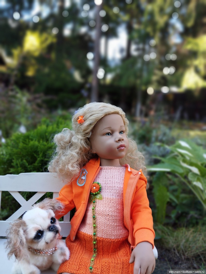 В канун осени🍃🍂🍃 — Куклы Gotz (Готц): Ханна