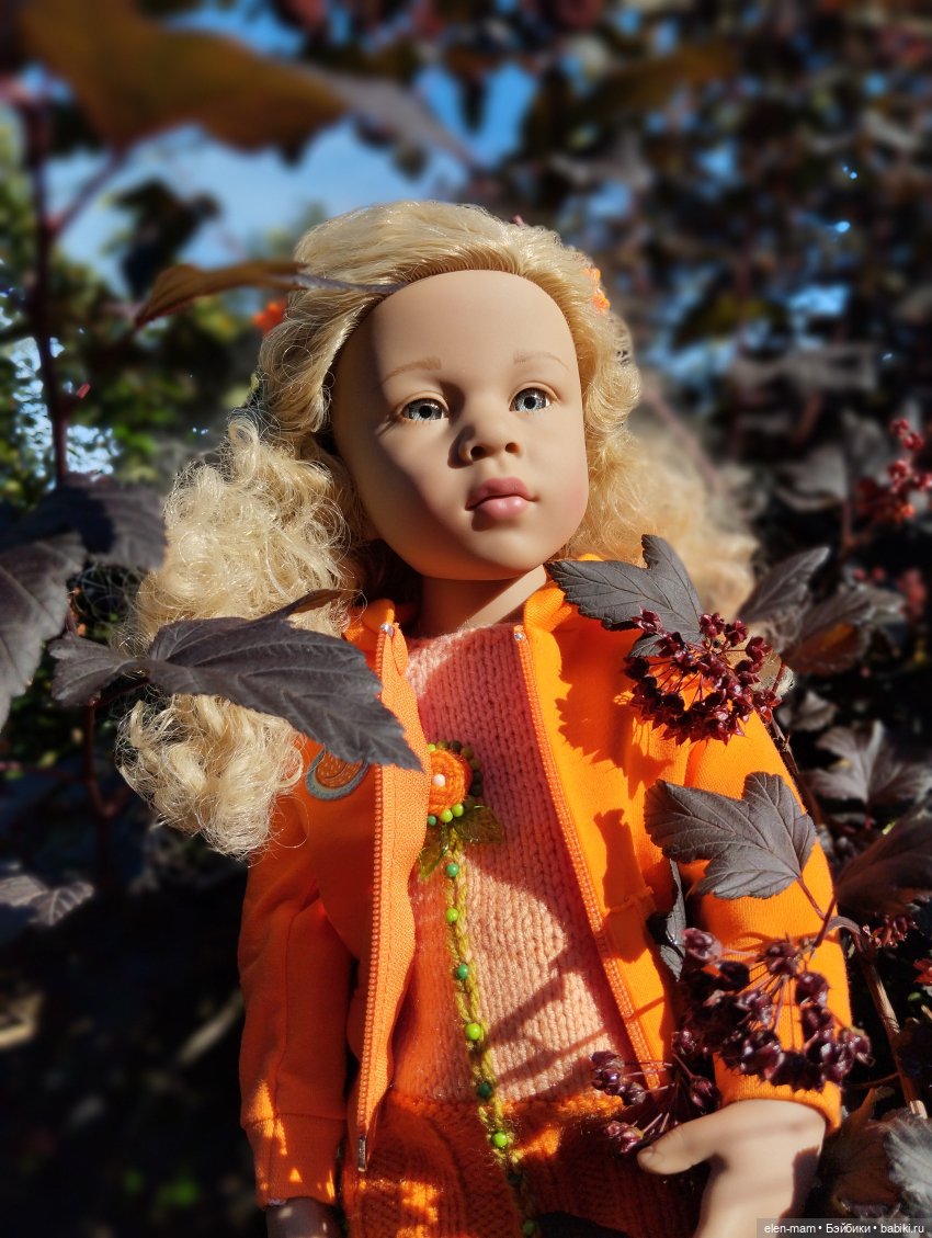 В канун осени🍃🍂🍃 — Куклы Gotz (Готц): Ханна