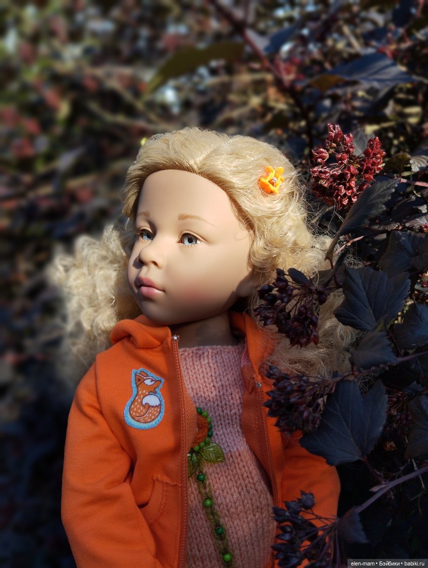 В канун осени🍃🍂🍃 — Куклы Gotz (Готц): Ханна