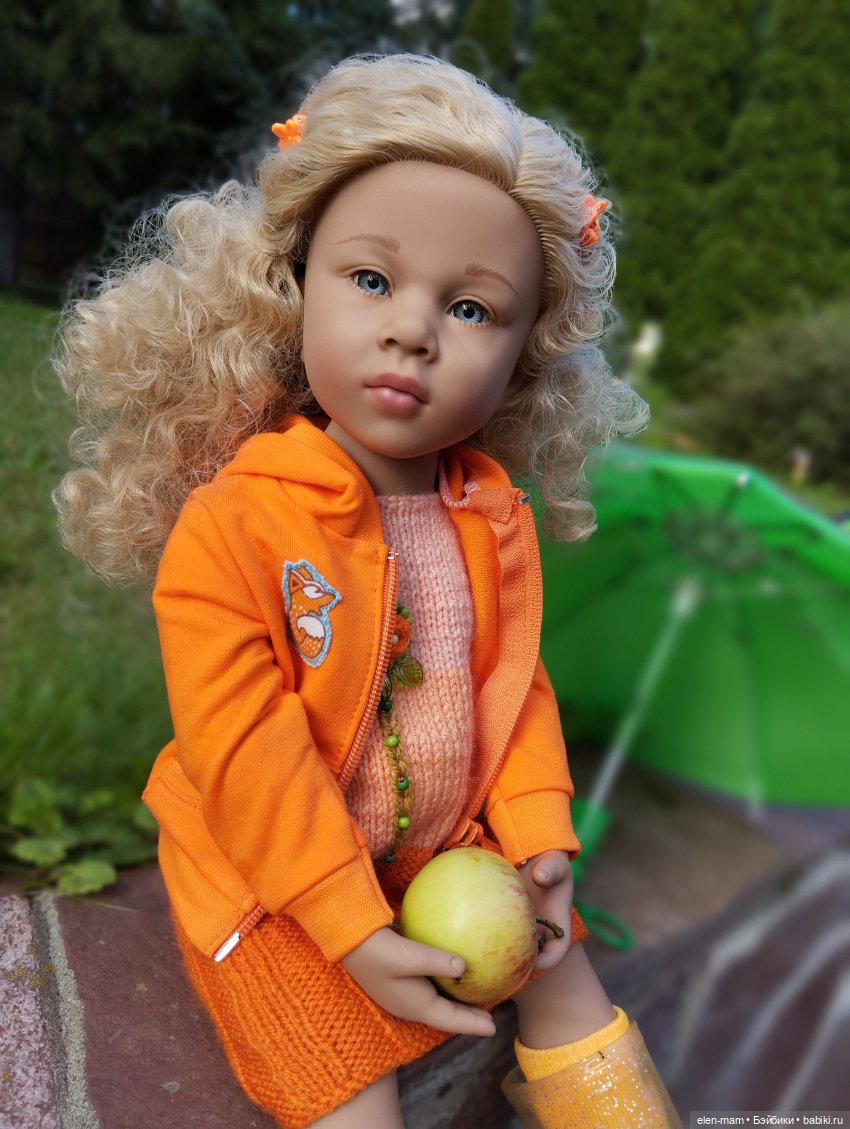 В канун осени🍃🍂🍃 — Куклы Gotz (Готц): Ханна