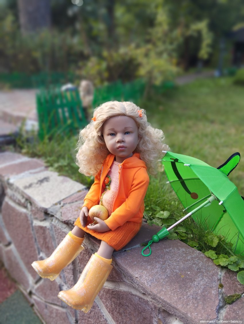 В канун осени🍃🍂🍃 — Куклы Gotz (Готц): Ханна