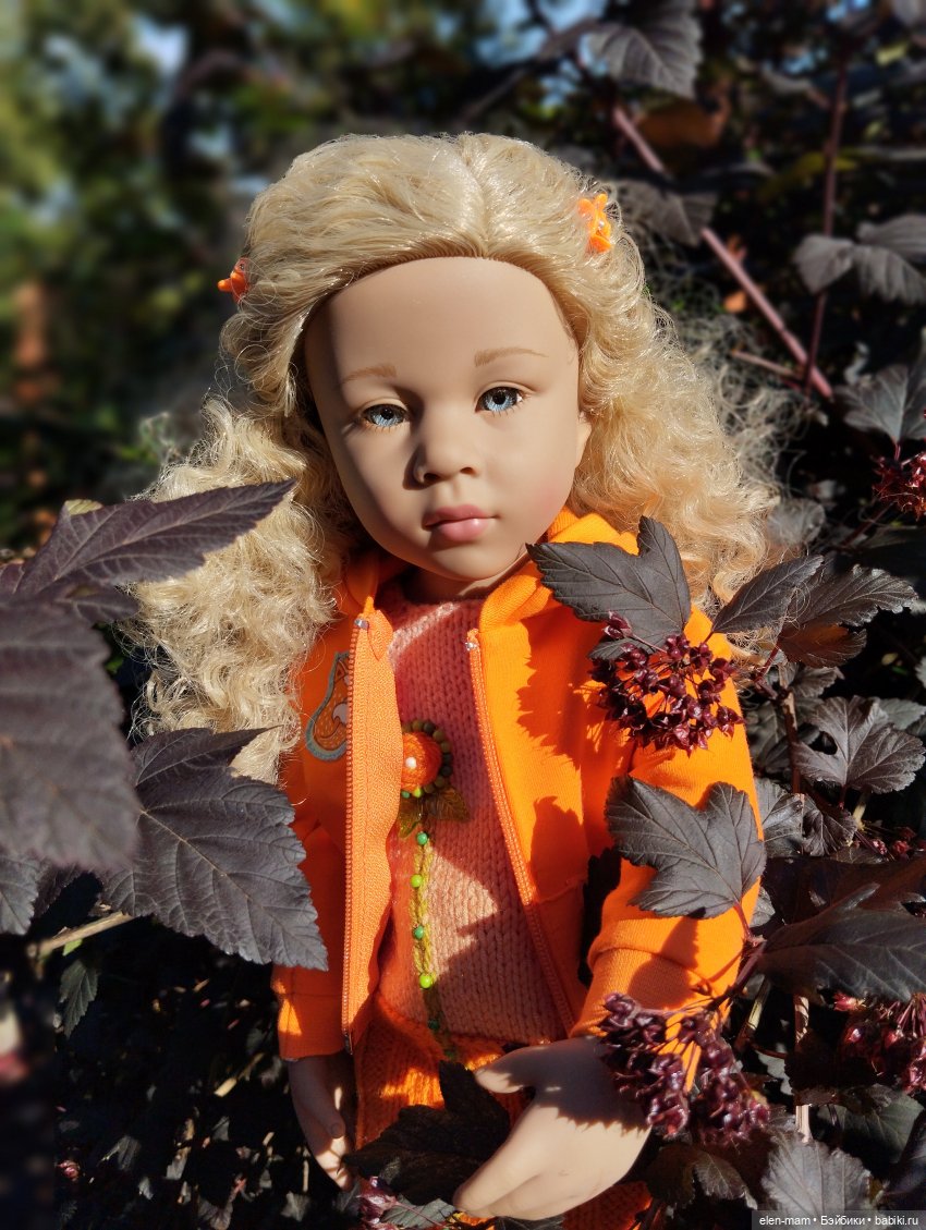 В канун осени🍃🍂🍃 — Куклы Gotz (Готц): Ханна