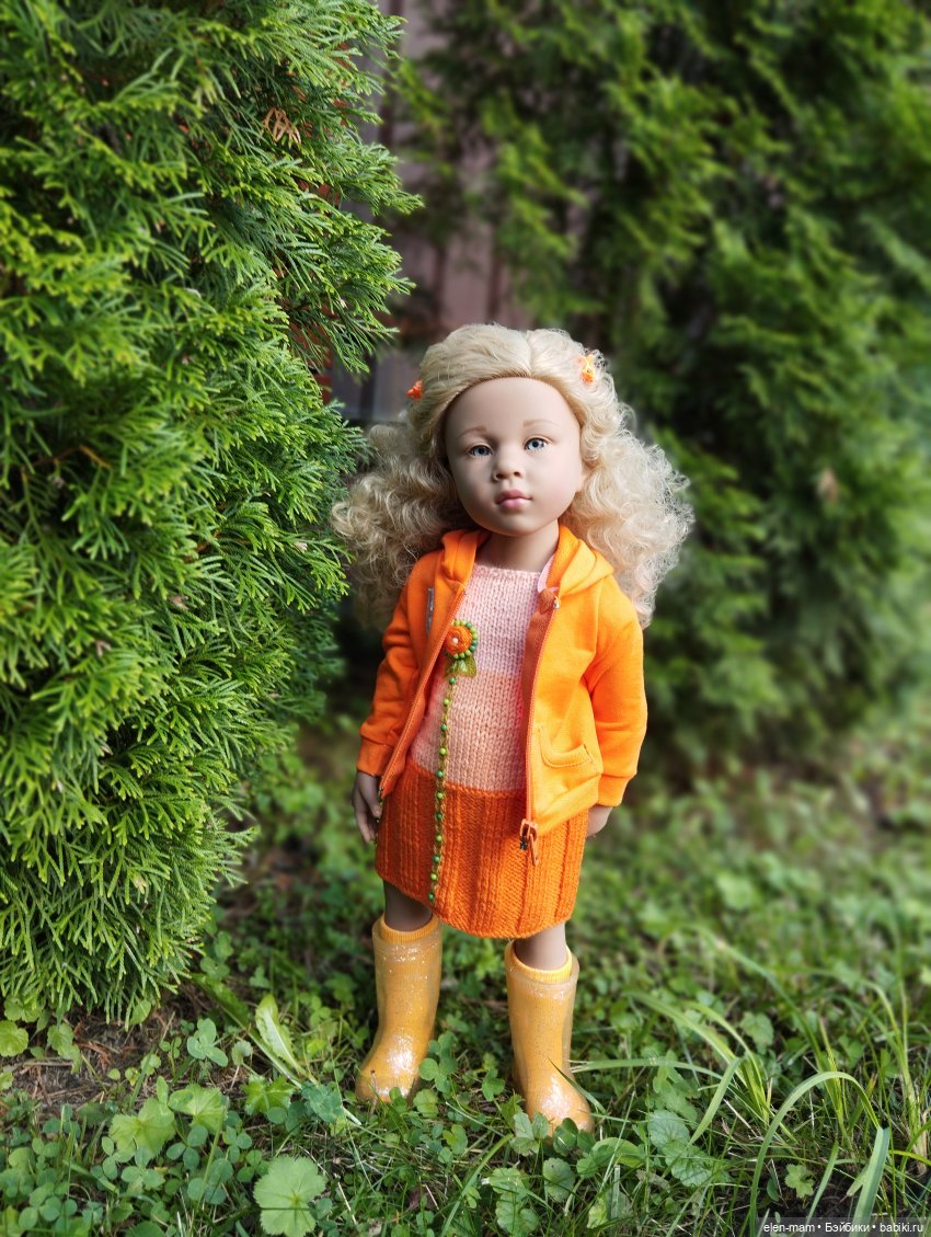 В канун осени🍃🍂🍃 — Куклы Gotz (Готц): Ханна