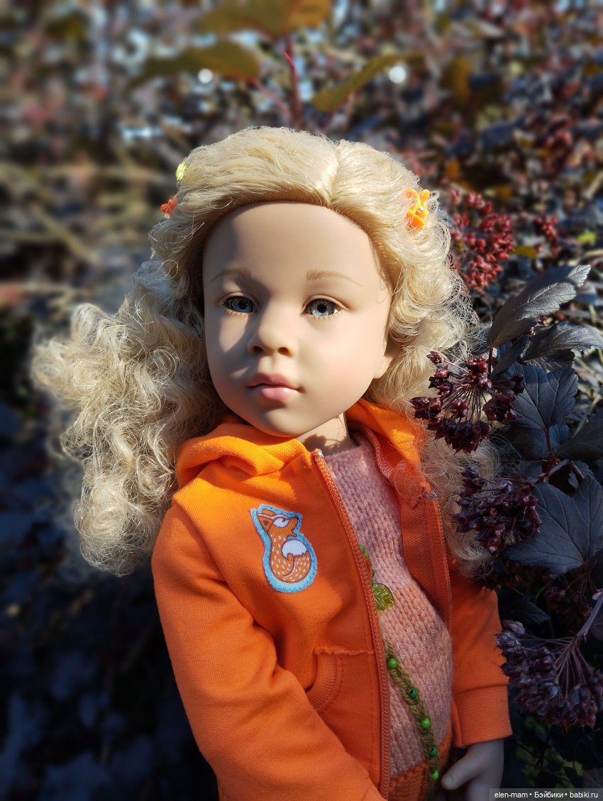 В канун осени🍃🍂🍃 — Куклы Gotz (Готц): Ханна