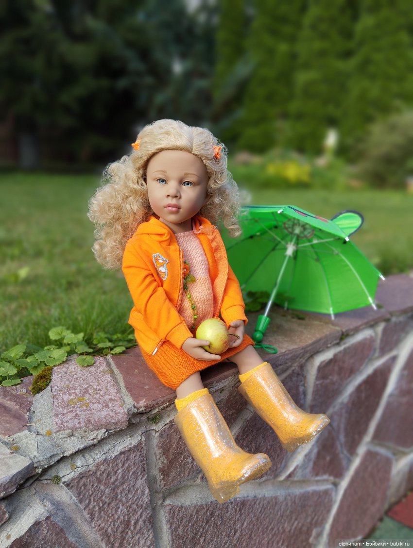 В канун осени🍃🍂🍃 — Куклы Gotz (Готц): Ханна