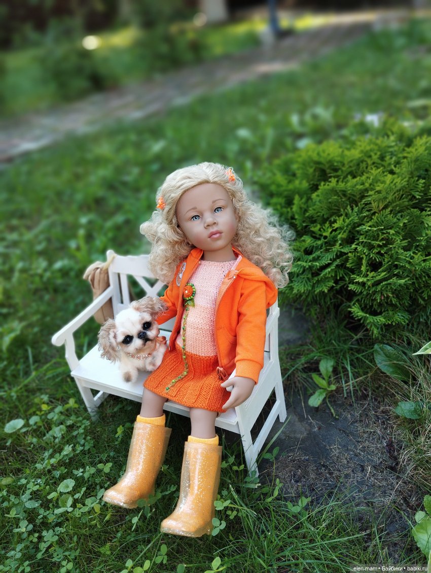 В канун осени🍃🍂🍃 — Куклы Gotz (Готц): Ханна