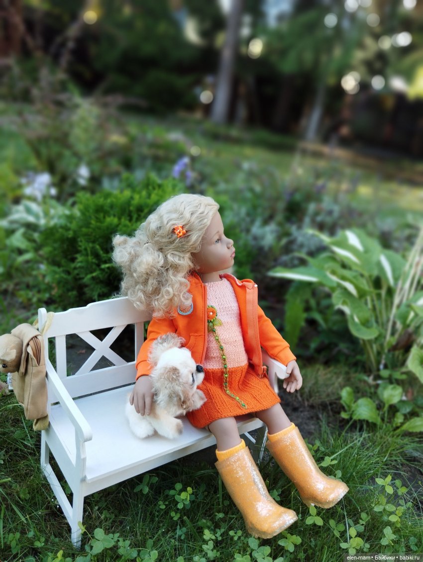 В канун осени🍃🍂🍃 — Куклы Gotz (Готц): Ханна
