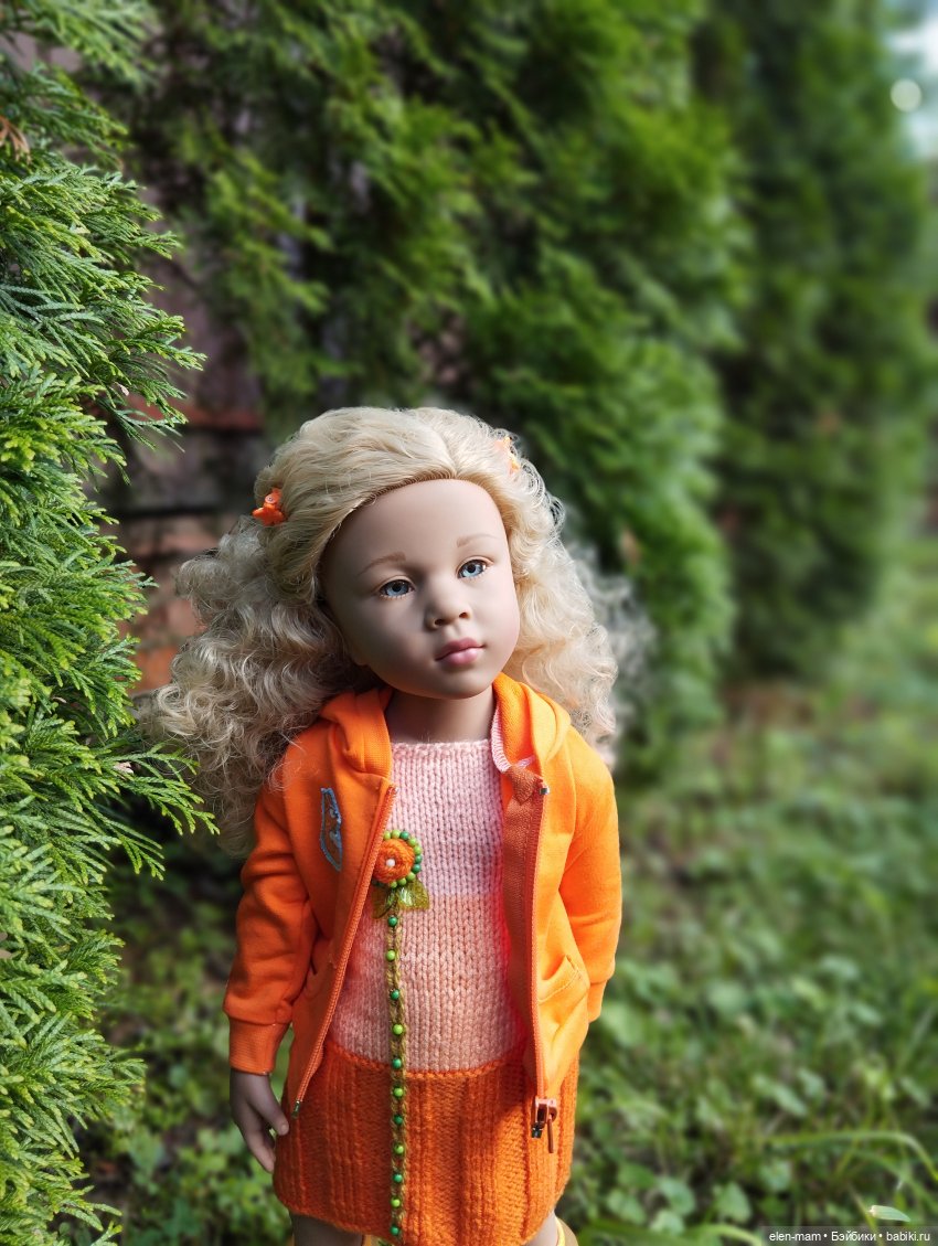 В канун осени🍃🍂🍃 — Куклы Gotz (Готц): Ханна