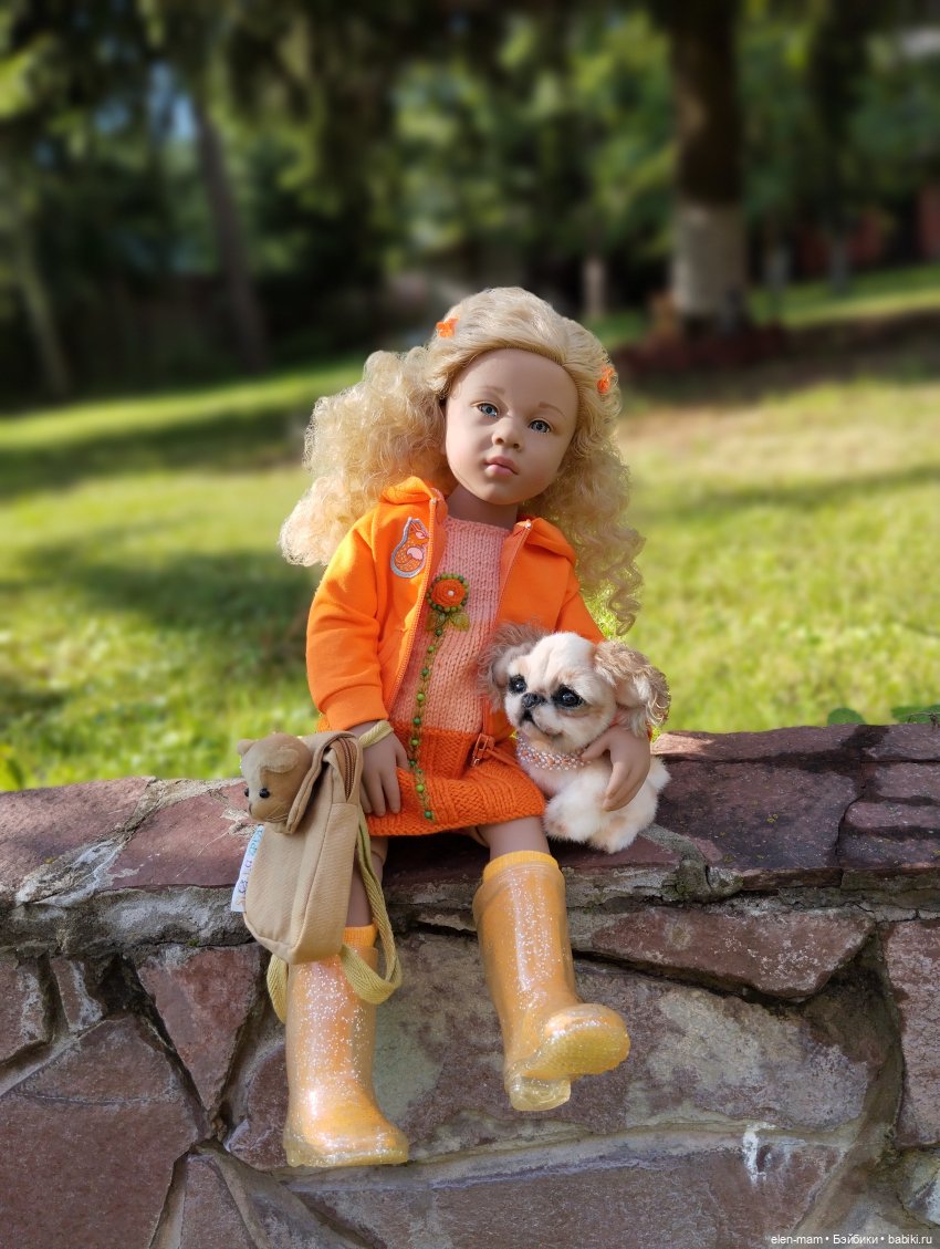 В канун осени🍃🍂🍃 — Куклы Gotz (Готц): Ханна (фото 9)