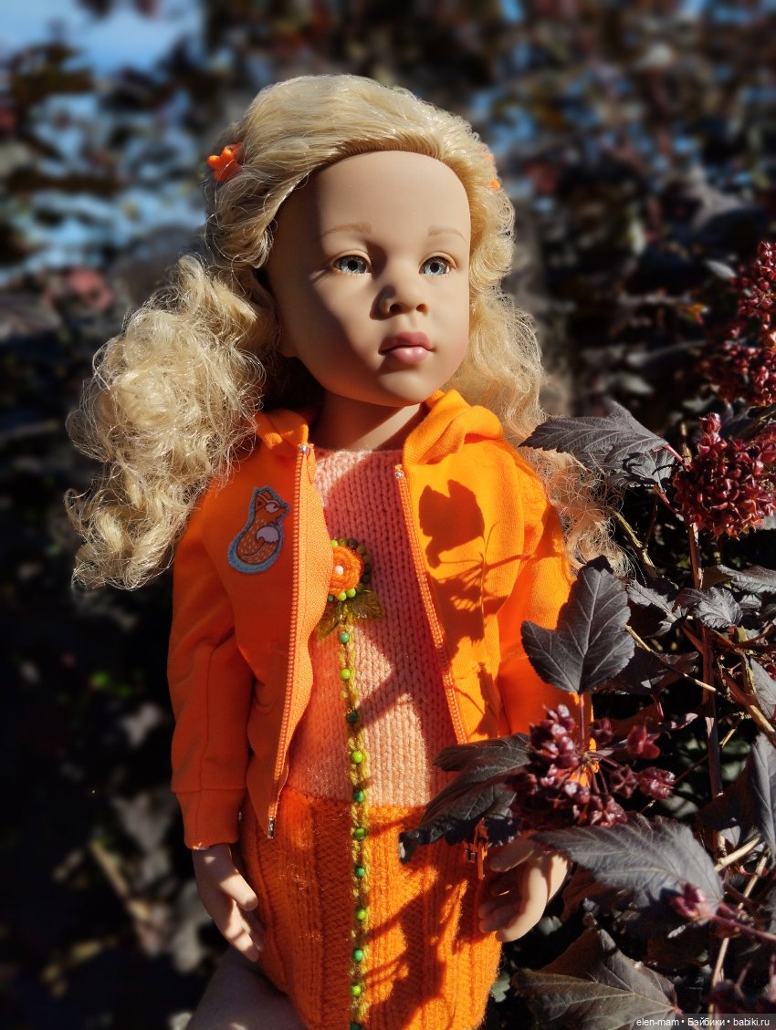 В канун осени🍃🍂🍃 — Куклы Gotz (Готц): Ханна