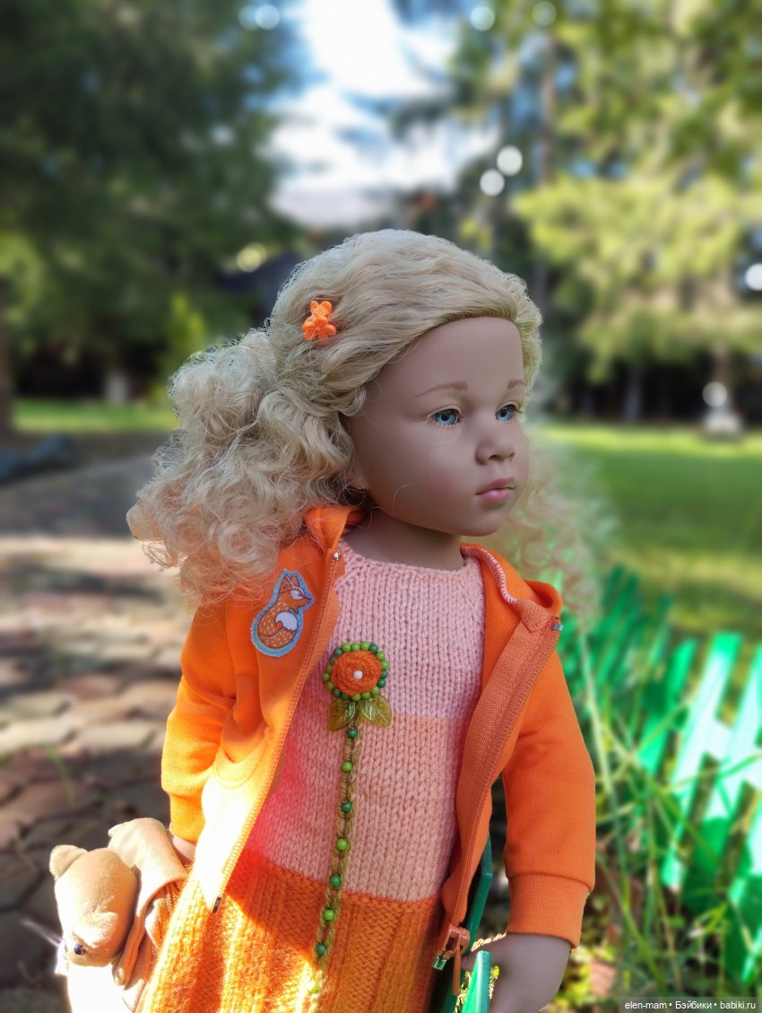 В канун осени🍃🍂🍃 — Куклы Gotz (Готц): Ханна
