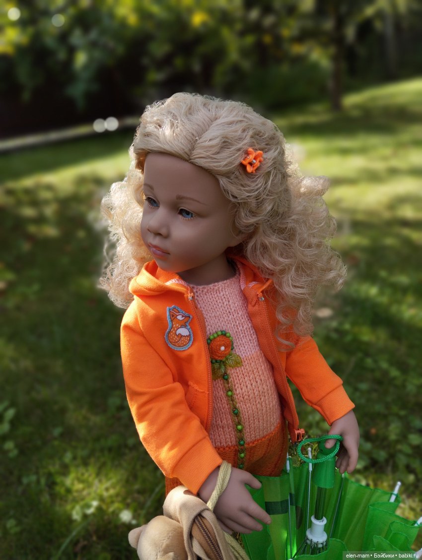 В канун осени🍃🍂🍃 — Куклы Gotz (Готц): Ханна (фото 5)