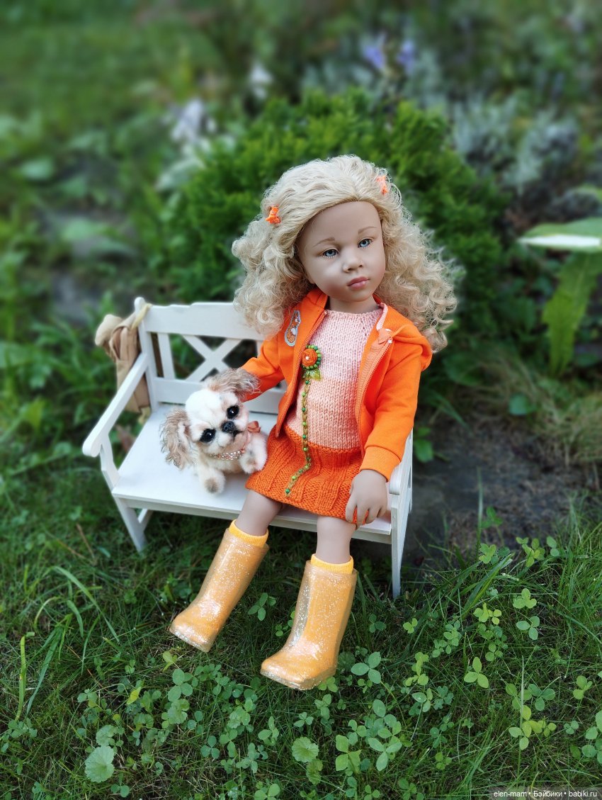 В канун осени🍃🍂🍃 — Куклы Gotz (Готц): Ханна