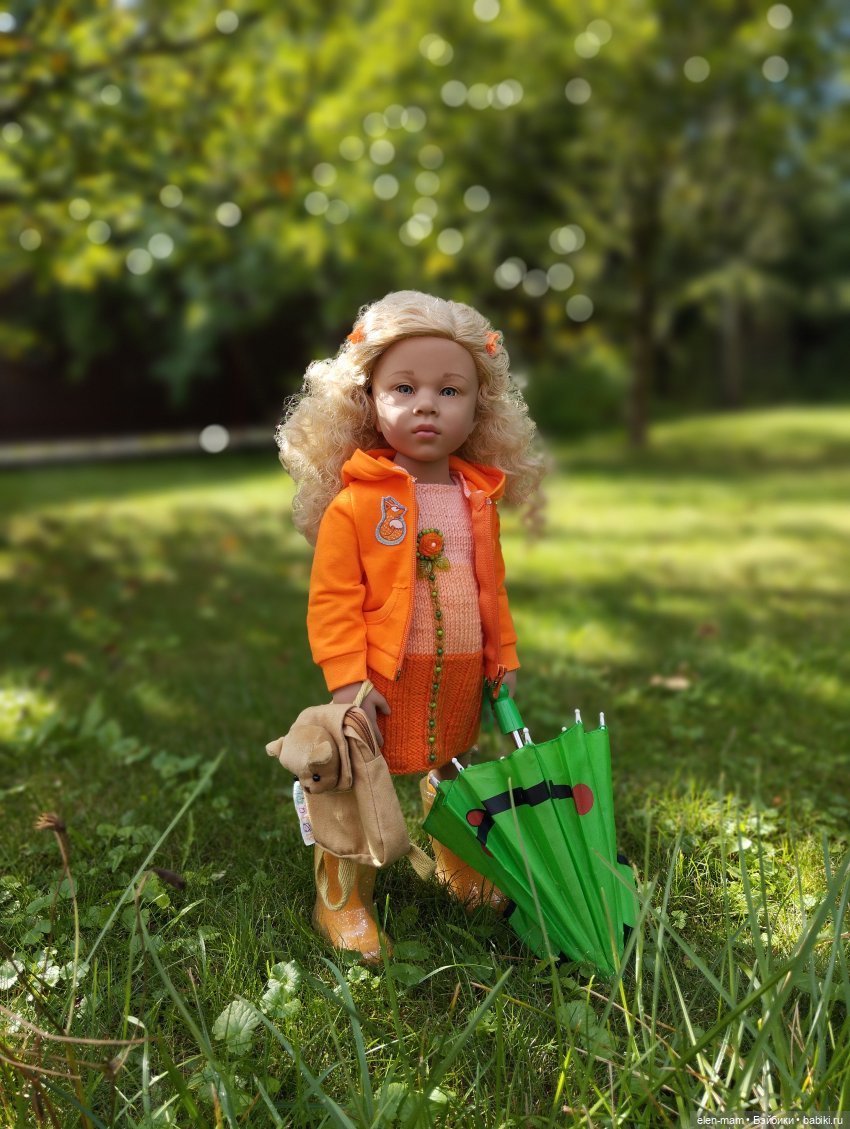 В канун осени🍃🍂🍃 — Куклы Gotz (Готц): Ханна