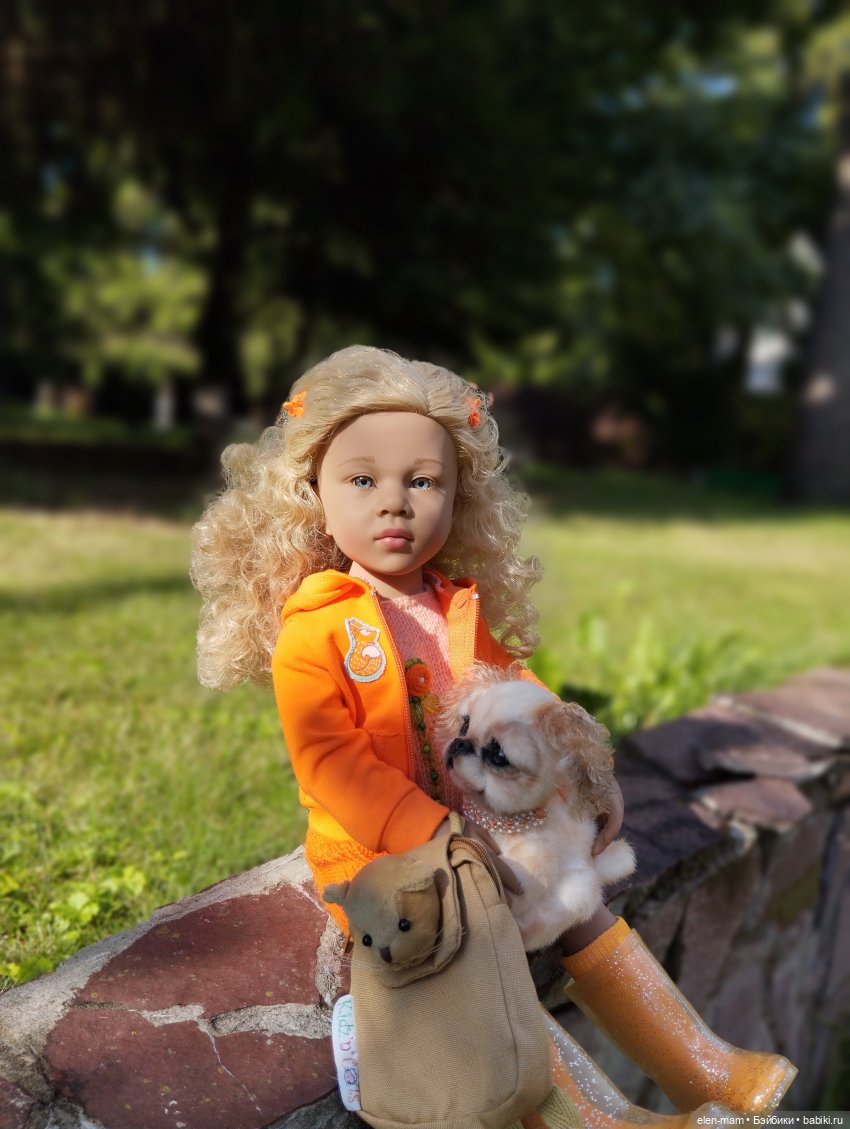 В канун осени🍃🍂🍃 — Куклы Gotz (Готц): Ханна