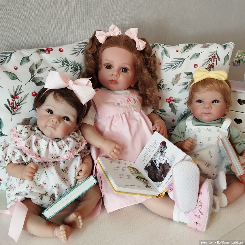 Эльза👧🏼, книжки📚 и малышки👶🏻👶🏻