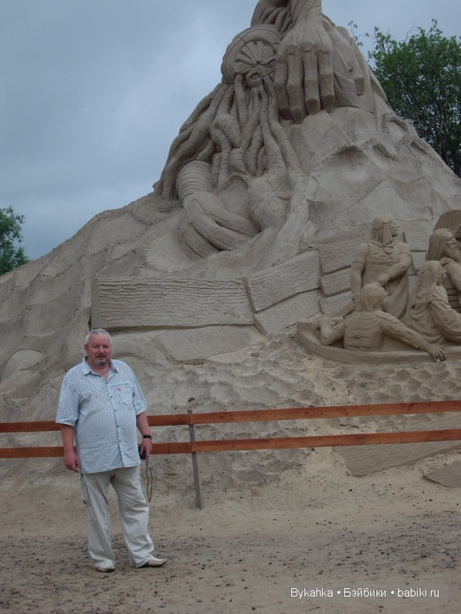 Скульптуры из песка на набережной Лапиенранты. Финляндия (фото 8)