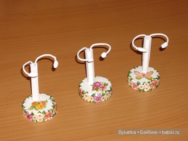 Мастер-класс Стенд для куклы из подручных материалов (фото 3)