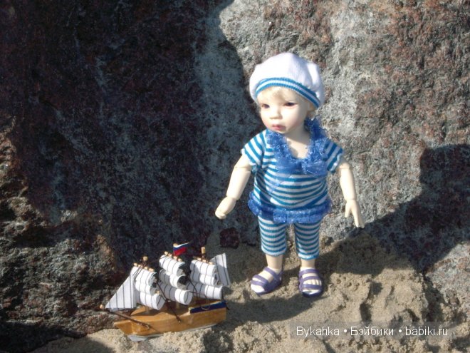 Девочка и море — Куклы Kim Lasher (Ким Лашер): авторские BJD (БЖД)