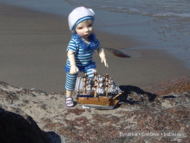 Девочка и море — Куклы Kim Lasher (Ким Лашер): авторские BJD (БЖД) (фото 9)